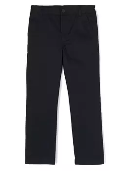 Bonpoint Clyde straight-leg trousers, синий