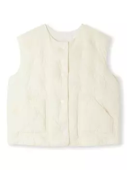 Жилет дутый Bonpoint Dalia, белый