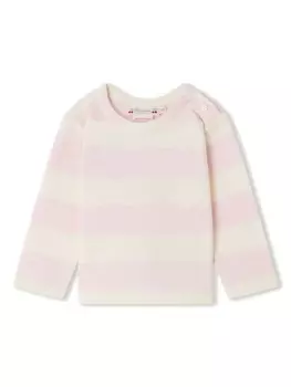 Bonpoint джемпер Dakota в полоску, нейтральный цвет