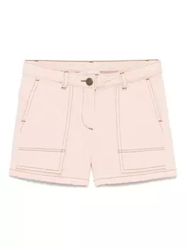 Bonpoint джинсовые шорты, розовый