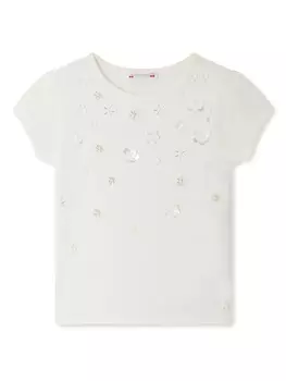 Bonpoint футболка Capricia, белый