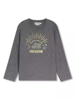 Bonpoint футболка Tadda, серый