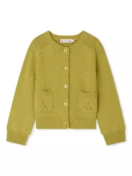 Bonpoint кардиган Elisea, зеленый