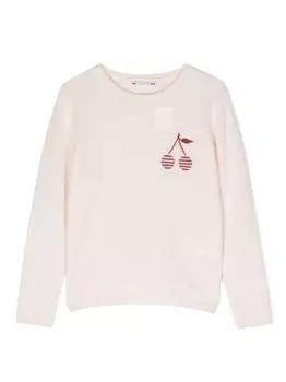 Bonpoint кашемировый джемпер, нейтральный цвет