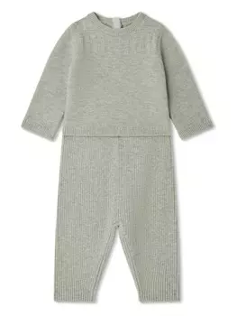 Bonpoint комплект Gavin из топа и брюк, серый