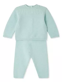 Bonpoint комплект Gavin из топа и брюк, синий