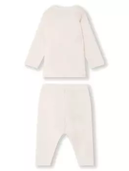 Bonpoint комплект из топа и брюк, розовый