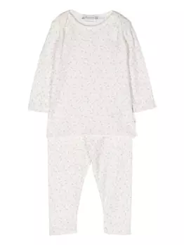 Bonpoint комплект Timi из топа и брюк, белый
