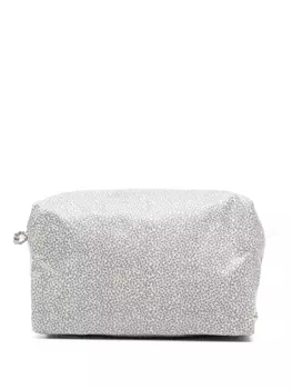 Bonpoint несессер с принтом, нейтральный цвет