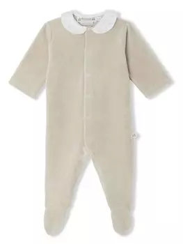 Bonpoint пижама Tintina с принтом, серый