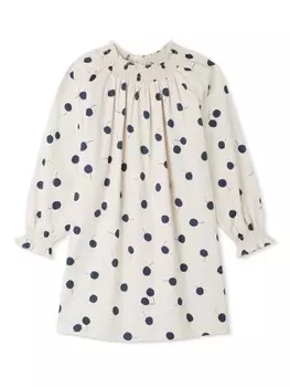 Bonpoint платье из хлопка, белый