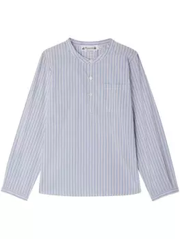 Bonpoint полосатая рубашка Artiste, синий