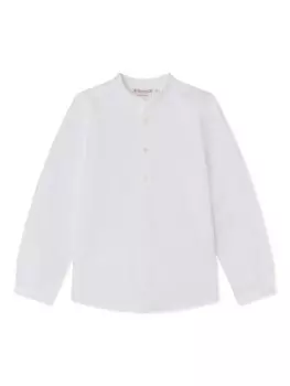 Bonpoint поплиновая рубашка, белый