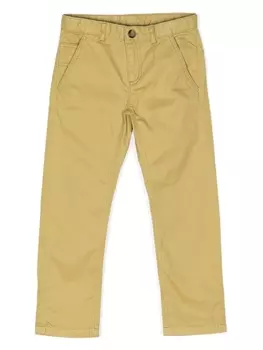 Bonpoint прямые брюки, коричневый