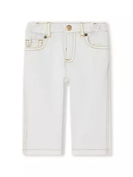 Bonpoint прямые джинсы Cookie, синий