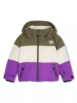 Bonpoint пуховик Deyna, зеленый