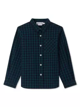 Bonpoint рубашка Tango в клетку, синий