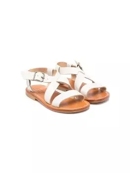 Bonpoint сандалии с ремешками, белый