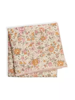 Bonpoint шарф Cayati с цветочным принтом, нейтральный цвет