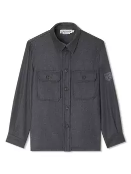 Bonpoint шерстяная рубашка Gustave, серый