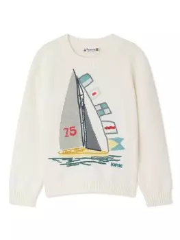 Bonpoint свитер Elder, белый