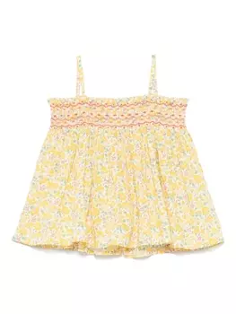 Bonpoint топ Apolline, белый