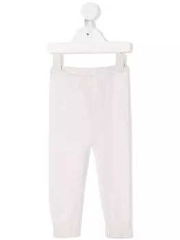 Bonpoint трикотажные легинсы, белый