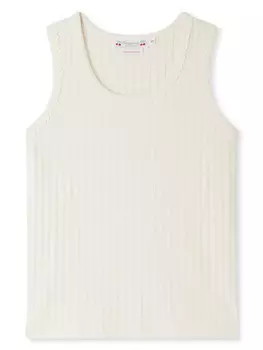 Bonpoint трикотажный топ Edina, белый