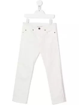 Bonpoint узкие брюки Bonnie, белый