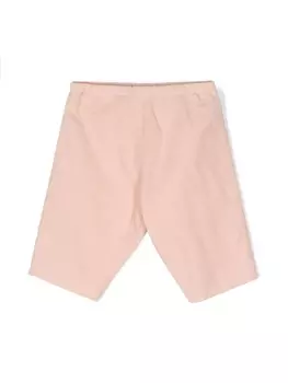 Bonpoint вельветовые брюки с эластичным поясом, розовый