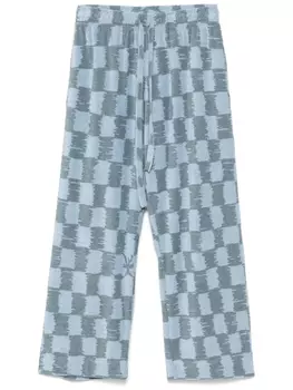 Bonsai брюки в клетку, синий