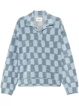Bonsai толстовка в клетку, синий