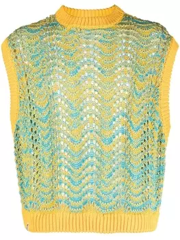 Bonsai жилет рыхлой вязки, оранжевый