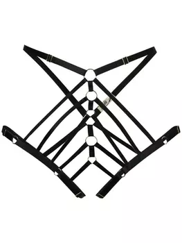 Bordelle трусы из ремешков, черный