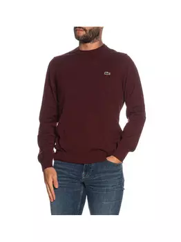 Бордо мужской свитер Lacoste
