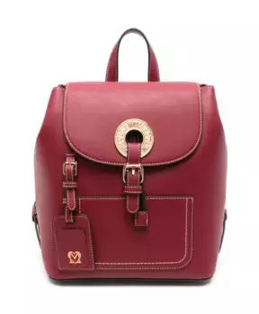 Бордо он рюкзак из искусственной кожи Love Moschino, красный