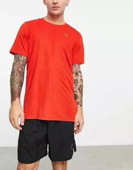 Бордовая футболка Puma Performance