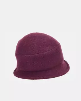 Бордовая шерстяная шапка Seeberger, гранатовый