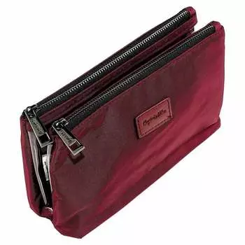 Бордовая женская косметичка со складным органайзером Captain Mike® , бордовый