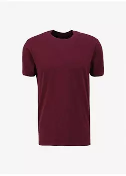 Бордово-красная мужская футболка 4B4824200047 Beymen Business, бордо