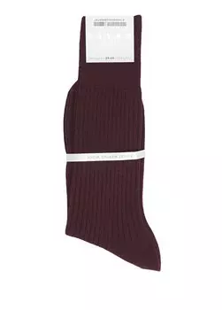 Бордово-красные мужские носки Falke