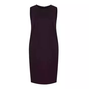 Бордовое платье-мешок без рукавов от Punto Di Roma Conquista, красный