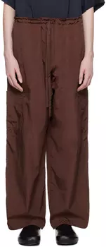 Бордовые брюки Studio Nicholson Merida