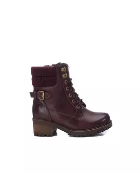 Бордовые девичьи ботильоны на молнии Xti, бордо