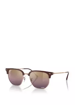 Бордовые мужские солнцезащитные очки Ray-Ban