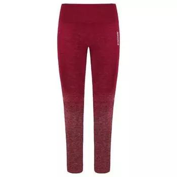 Бордовые женские леггинсы Adapt с эффектом омбре Gymshark, красный