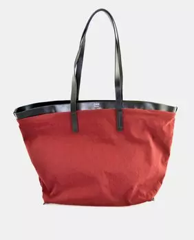 Бордовый шопер с внутренним карманом и магнитной застежкой DMR, бордо