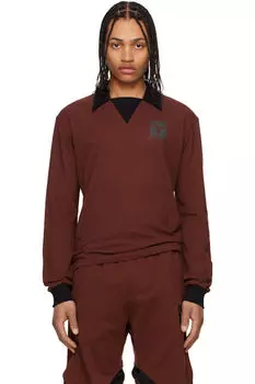 Бордовый Тотем Поло Olly Shinder