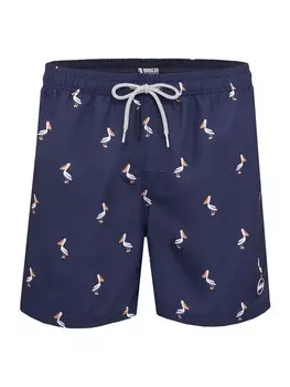 Бордшорты Happy Shorts, темно-синий