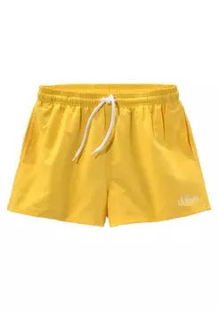 Бордшорты S.Oliver, желтый